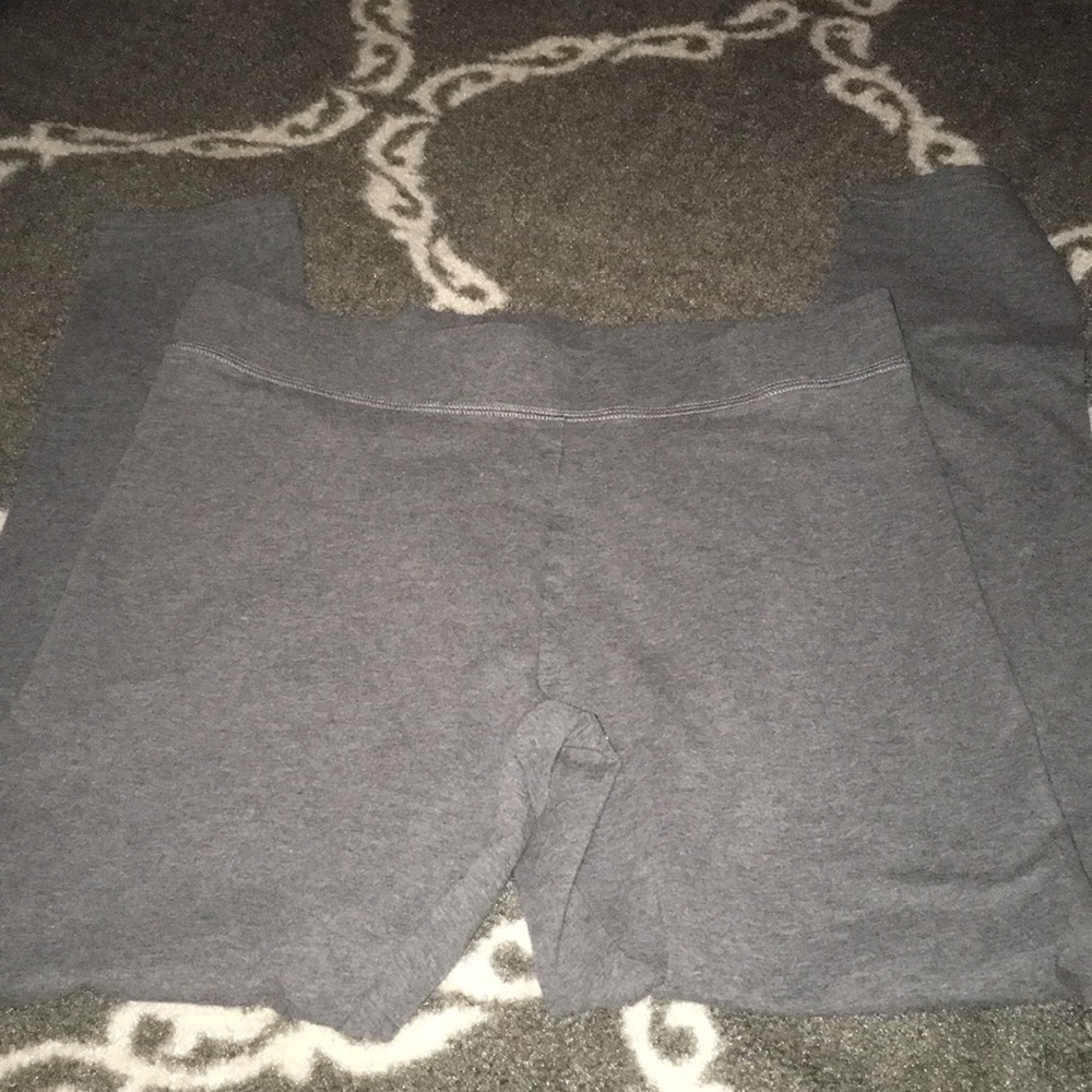 grey PINK leggings